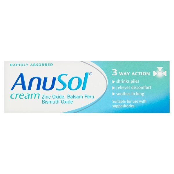 Anusol Piles and Haemorrhoid Cream 23g - McGrocer