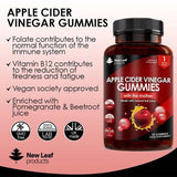 Apple Cider Vinegar, 30 Vegan Gummies + Vitamin B12 Folate - McGrocer