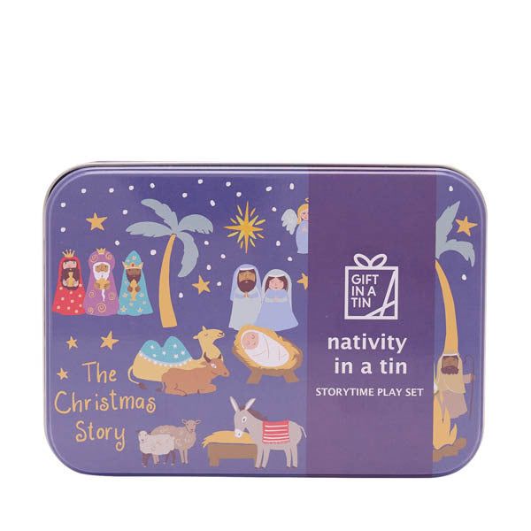 Apples To Pears Gift In A Tin Nativity - McGrocer