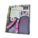 Apples To Pears Original Folding Pocket Secateurs - Pink - McGrocer