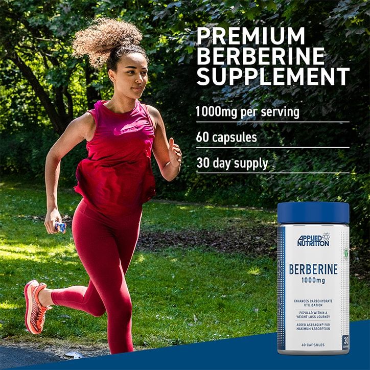 Applied Nutrition Berberine 1000mg x 60 Capsules - McGrocer
