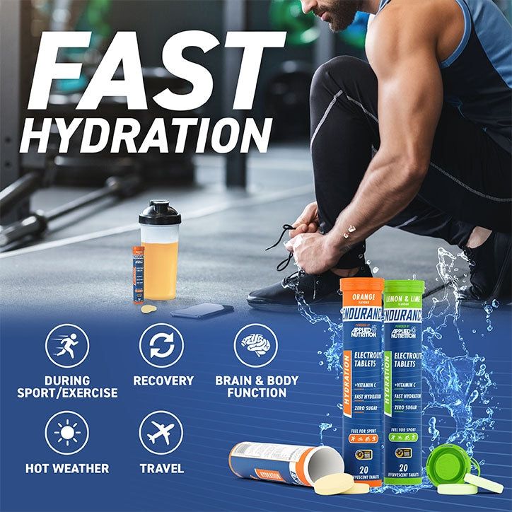 Applied Nutrition Electrolyte Hydration Lemon & Lime 20 Tablets - McGrocer