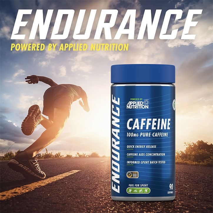 Applied Nutrition Pure Caffeine 100mg x 90 Capsules - McGrocer