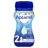Aptamil 2 Follow On Baby Milk Formula Liquid Ready to Feed 6-12 Months 200ml - McGrocer