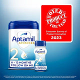 Aptamil Advanced 2 Follow On Formula Baby Milk Liquid 6-12 Months 200ml - McGrocer