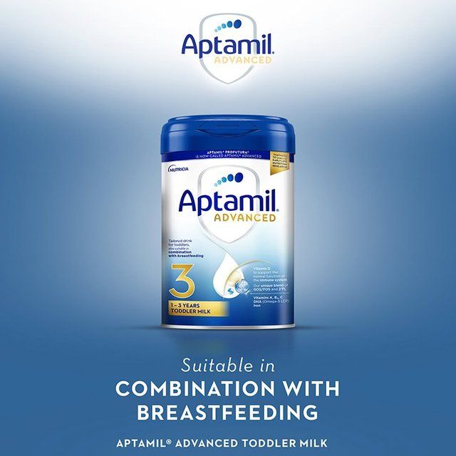 Aptamil Advanced 3 Formula Toddler Milk Powder 1-3 Years 800g - McGrocer