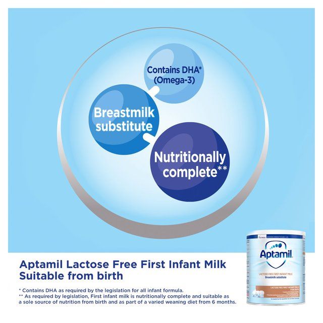 Aptamil Lactose Free First Infant Milk Powder From Birth 400g - McGrocer