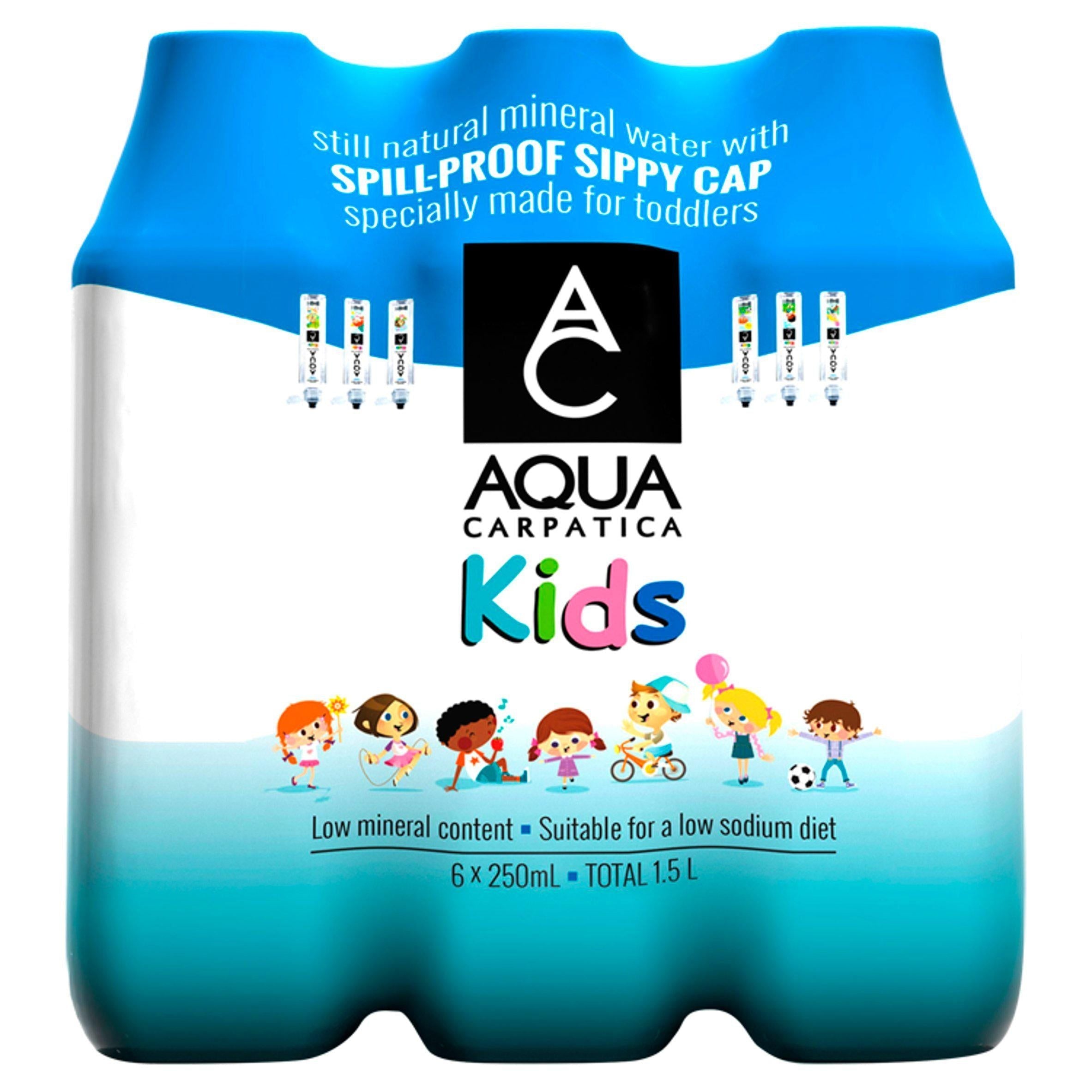 AQUA Carpatica Kids Natural Still Mineral Water 6x250ml - McGrocer