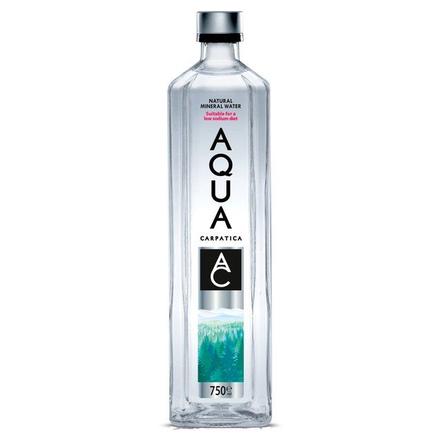 AQUA Carpatica Still Natural Mineral Water Glass Low Sodium & Nitrates 6 x 750ml - McGrocer