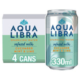 Aqua Libra Sparkling Water Infused with Cucumber Mint & Lime - McGrocer
