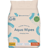 Aqua Wipes 100% Biodegradable Baby Wipes Multipack 4 x 64 per pack - McGrocer