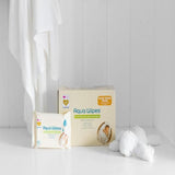 Aqua Wipes 100% Biodegradable Baby Wipes Travel Multipack 12 x 12 per pack - McGrocer
