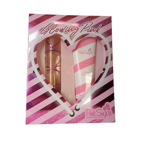 Aquolina - Pink Sugar EDT Spray 100ml Body Lotion 200ml - McGrocer