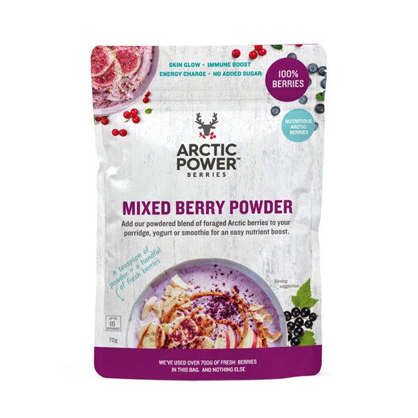 Arctic Power Berries Mixed Berry Powder 70g - McGrocer