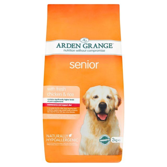 Arden Grange Senior Chicken & Rice Dry Dog Food 2kg - McGrocer
