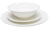 Argos Home 12 Piece Porcelain Dinner Set - White - McGrocer