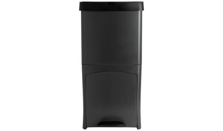 Argos Home 70 Litre Recycling Bin - Black - McGrocer