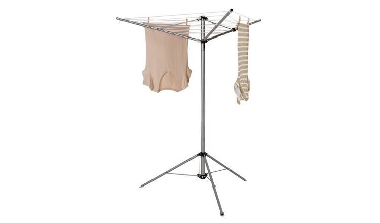 Argos Home Freestanding 16m 3 Arm Rotating Airer and Bag - McGrocer