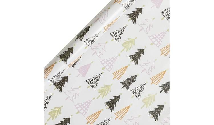 Argos Home Glam 3 Piece Wrapping Paper Set - McGrocer