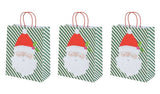 Argos Home Large Santa Striped Christmas Bag - 4 Pack - McGrocer