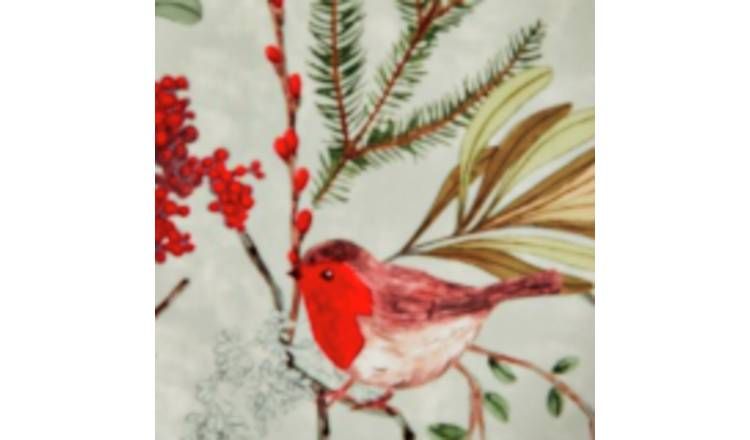 Argos Home Robin Set of 4 Side Plates - Red - McGrocer