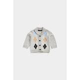 Argyle Knitted Cardigan - McGrocer