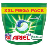 Ariel All in1 Pods Washing Capsules Original 58 Washes 58 per pack - McGrocer