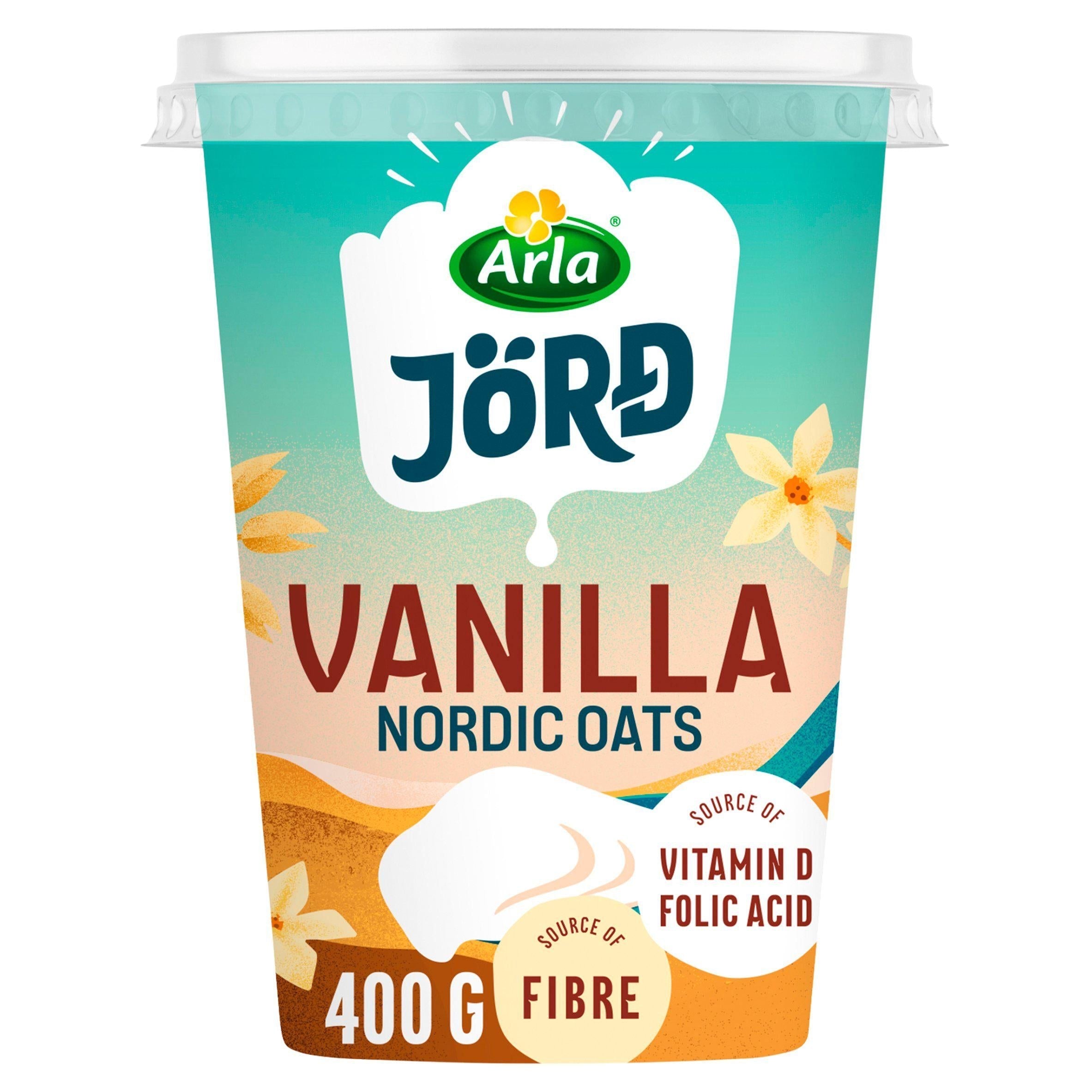 Arla Jord Oat Vanilla use as alternative to yoghurt 400g - McGrocer