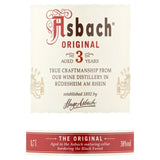 Asbach 3 Year Old German Brandy 70cl - McGrocer