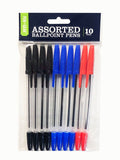 ASDA Assorted Ball Point Pen Pack - McGrocer