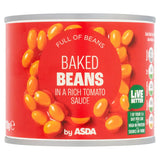 ASDA Baked Beans in a Rich Tomato Sauce 210g - McGrocer