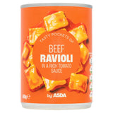 ASDA Beef Ravioli in a Rich Tomato Sauce 400g - McGrocer