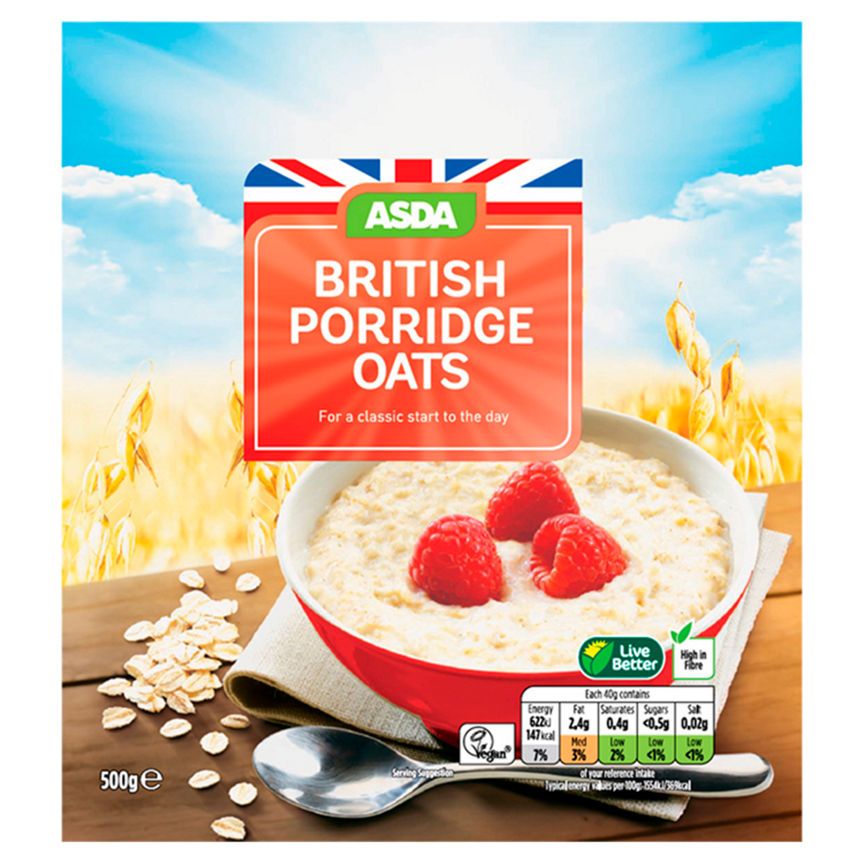 ASDA British Porridge Oats Pouch - McGrocer