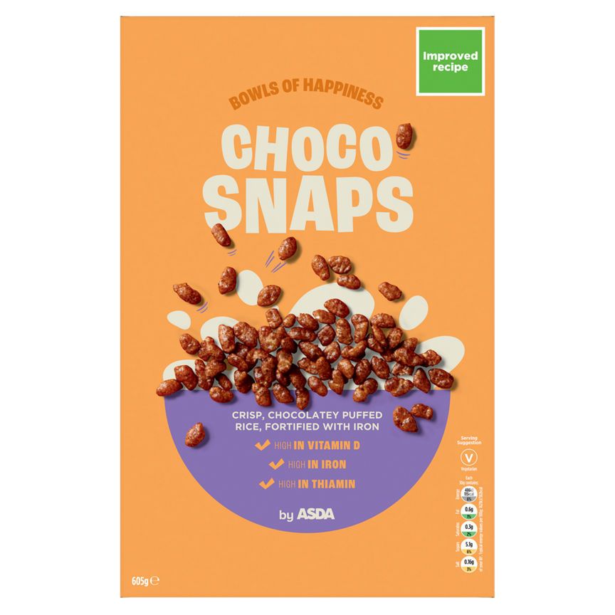 ASDA Choco Snaps 605g - McGrocer