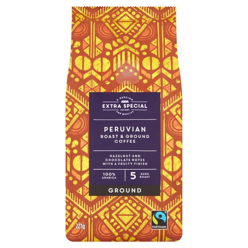 ASDA Extra Special Fairtrade Peruvian Roast & Ground Coffee - McGrocer
