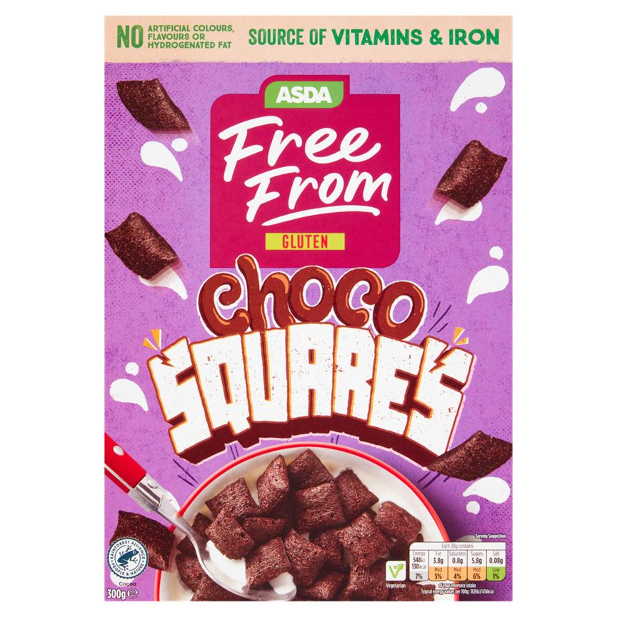 ASDA Free From Choco Squares - McGrocer