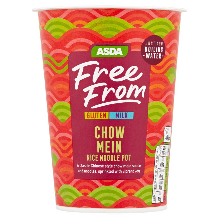 ASDA Free From Chow Mein Rice Noodle Pot - McGrocer