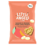 ASDA Little Angels Banana & Mango Corn Cake Hearts 12m+ 30g - McGrocer
