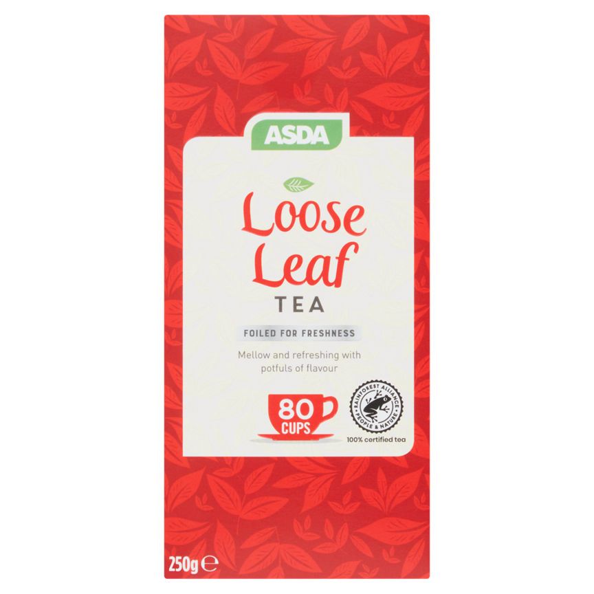 ASDA 80 Loose Leaf Tea 250g - McGrocer