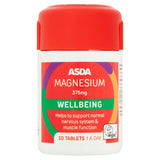ASDA Magnesium 375mg Wellbeing Tablets 1 A Day - McGrocer