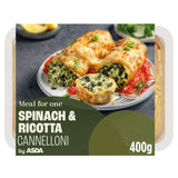 ASDA Meal for One Spinach & Ricotta Cannelloni 400g - McGrocer