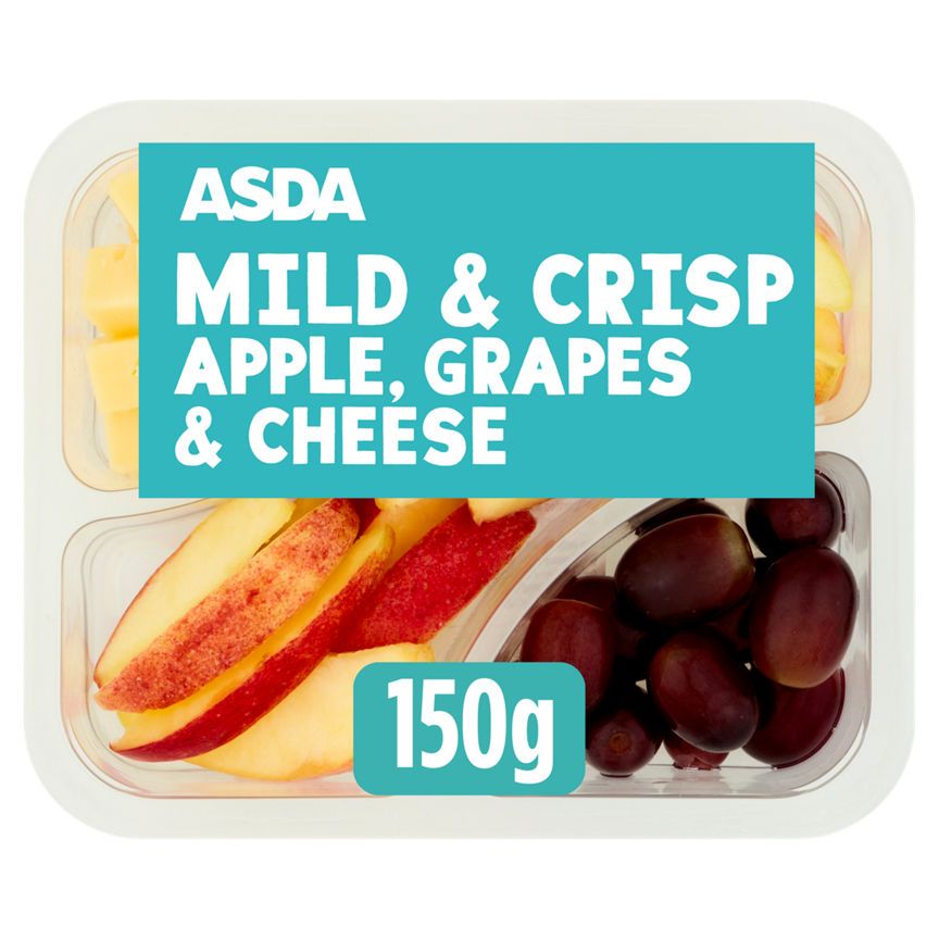 ASDA Mild & Crisp Apple Grapes & Cheese - McGrocer