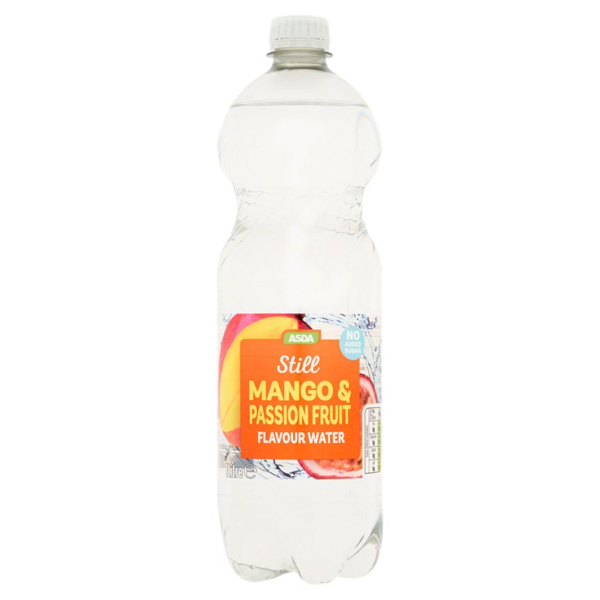 ASDA No Added Sugar Mango & Passion Fruit Still Water - McGrocer