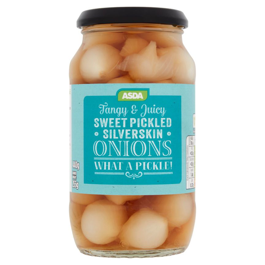ASDA Pickled Sweet Silverskin Onions - McGrocer