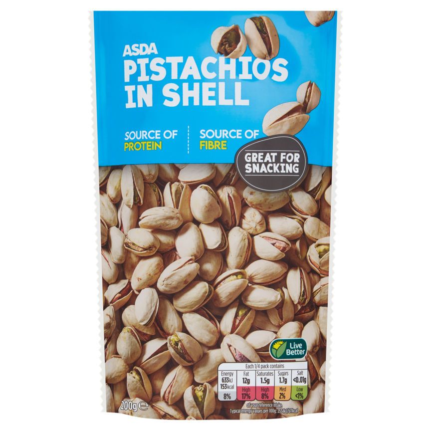 ASDA Pistachios in Shell - McGrocer
