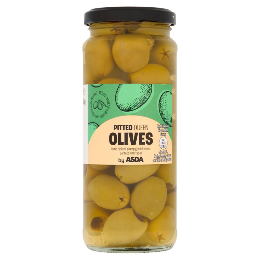 ASDA Pitted Queen Green Olives - McGrocer