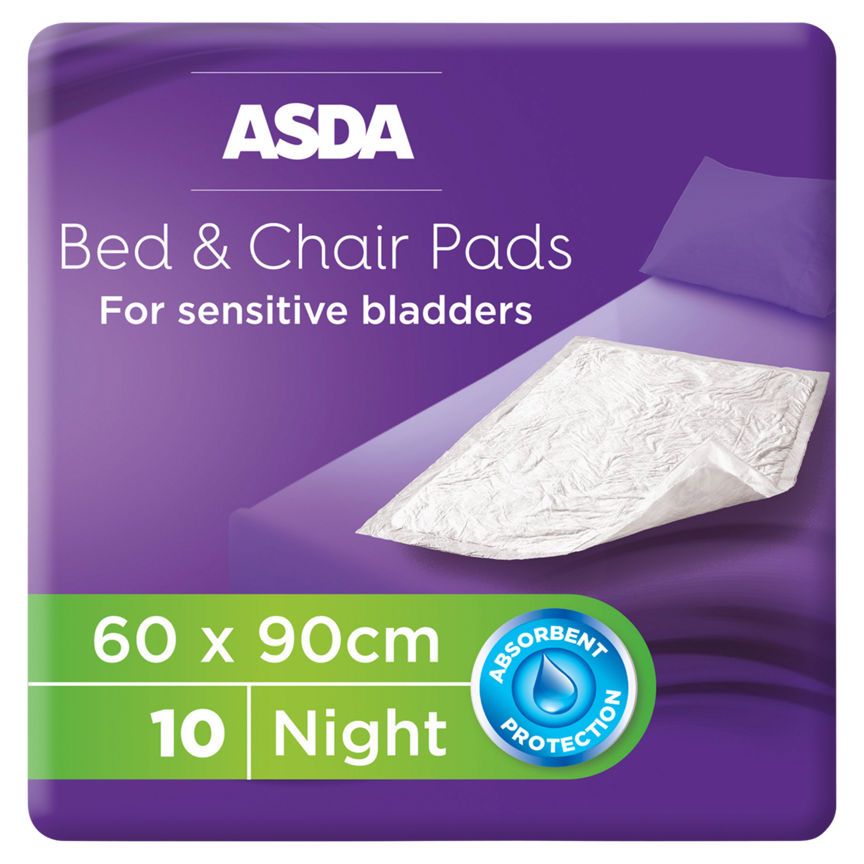 ASDA Protect Incontinence Bed Mats 60 x 90cm - McGrocer