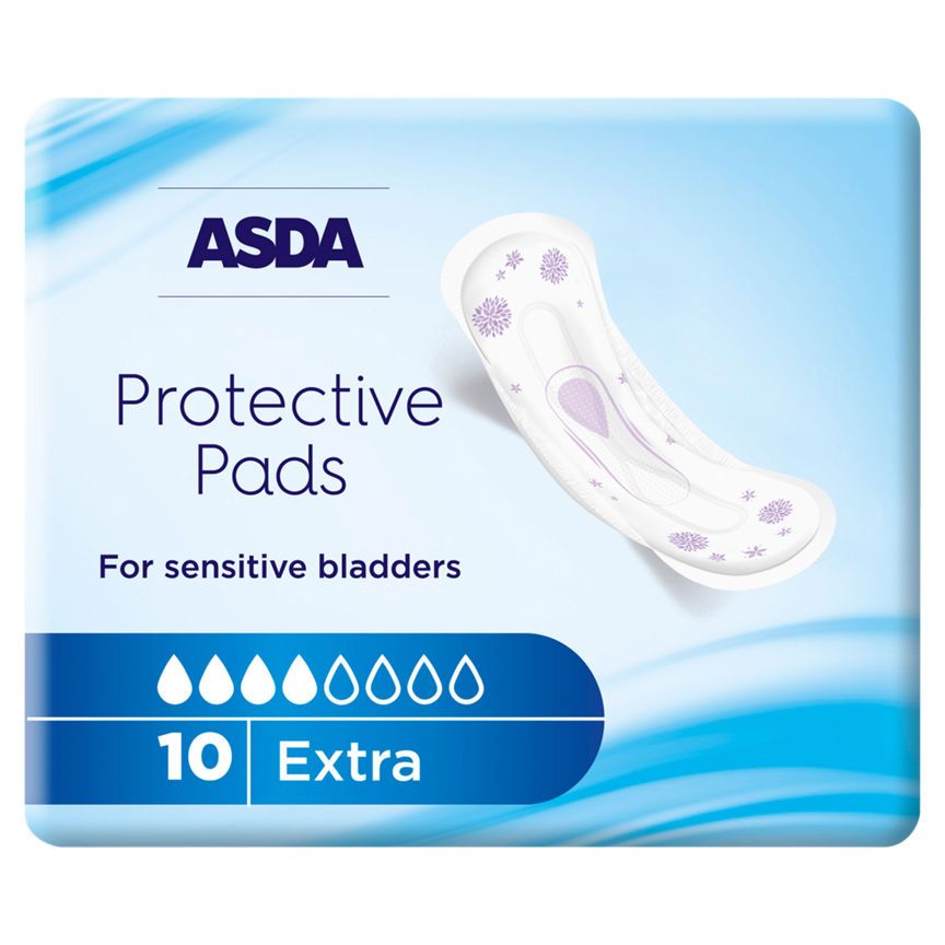 ASDA Protective Incontinence Pads EXTRA for Sensitive Bladders - McGrocer