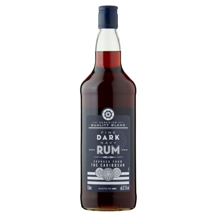 ASDA Refined Dark Navy Rum - McGrocer