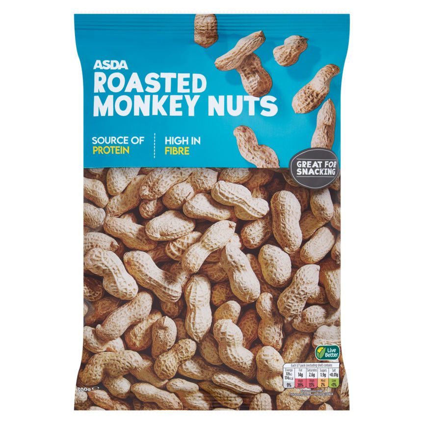 ASDA Roasted Monkey Nuts - McGrocer